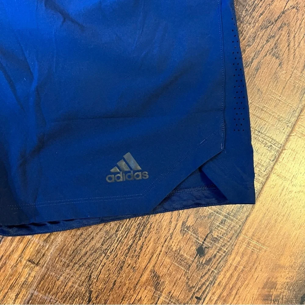 Adidas Navy Climalite Workout Shorts Size XL